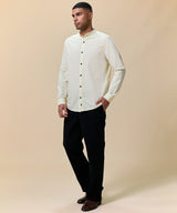 Camisa Seersucker Cuello Nerú Classic Fit
