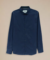 Camisa Pechera Ojal Slim Fit
