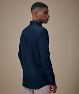 Camisa Pechera Ojal Slim Fit