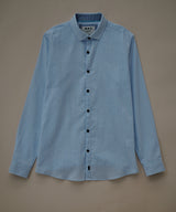 Camisa Pechera Ojal Slim Fit