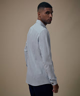 Camisa Pechera Ojal Slim Fit