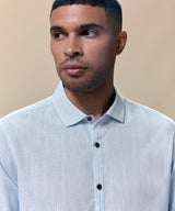 Camisa Pechera Ojal Slim Fit
