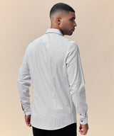 Camisa Pechera Ojal Slim Fit