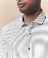 Camisa Pechera Ojal Slim Fit