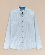 Camisa Pechera Ojal Classic Fit