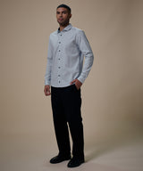 Camisa Pechera Ojal Classic Fit
