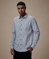 Camisa Pechera Ojal Classic Fit