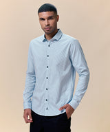 Camisa Pechera Ojal Classic Fit
