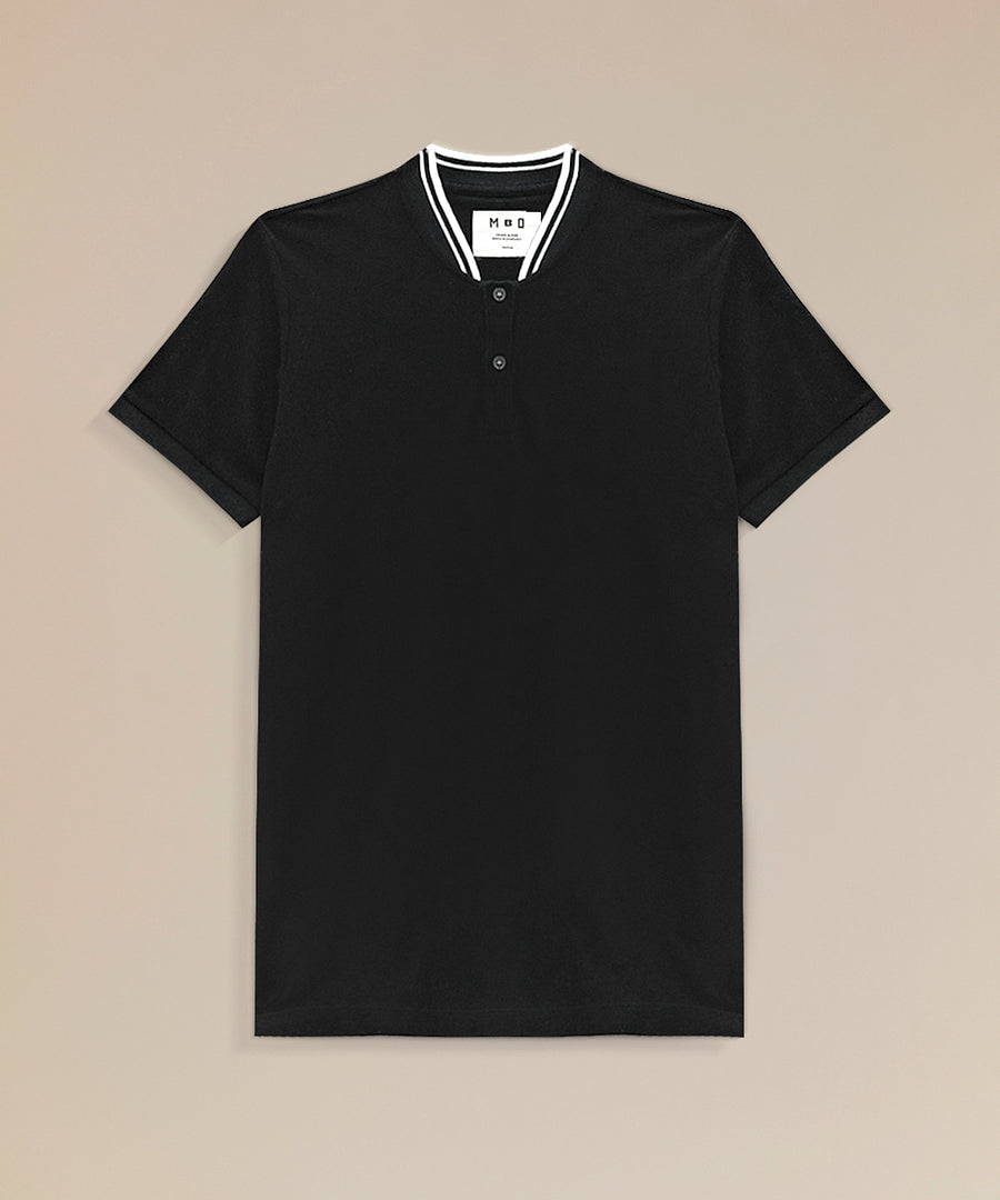 Polo Piqué Cuello Nerú Rectilíneo