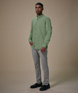 Camisa Seersucker Cuello Nerú Classic Fit