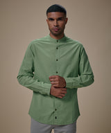 Camisa Seersucker Cuello Nerú Classic Fit