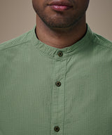 Camisa Seersucker Cuello Nerú Classic Fit
