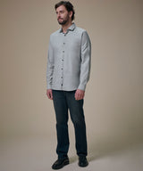 Camisa Pechera Ojal Classic Fit