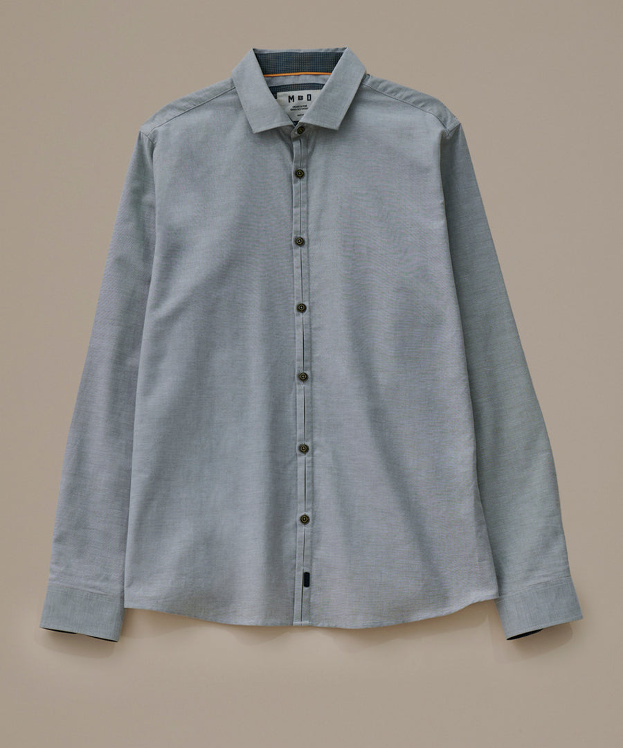 Camisa Pechera Ojal Classic Fit
