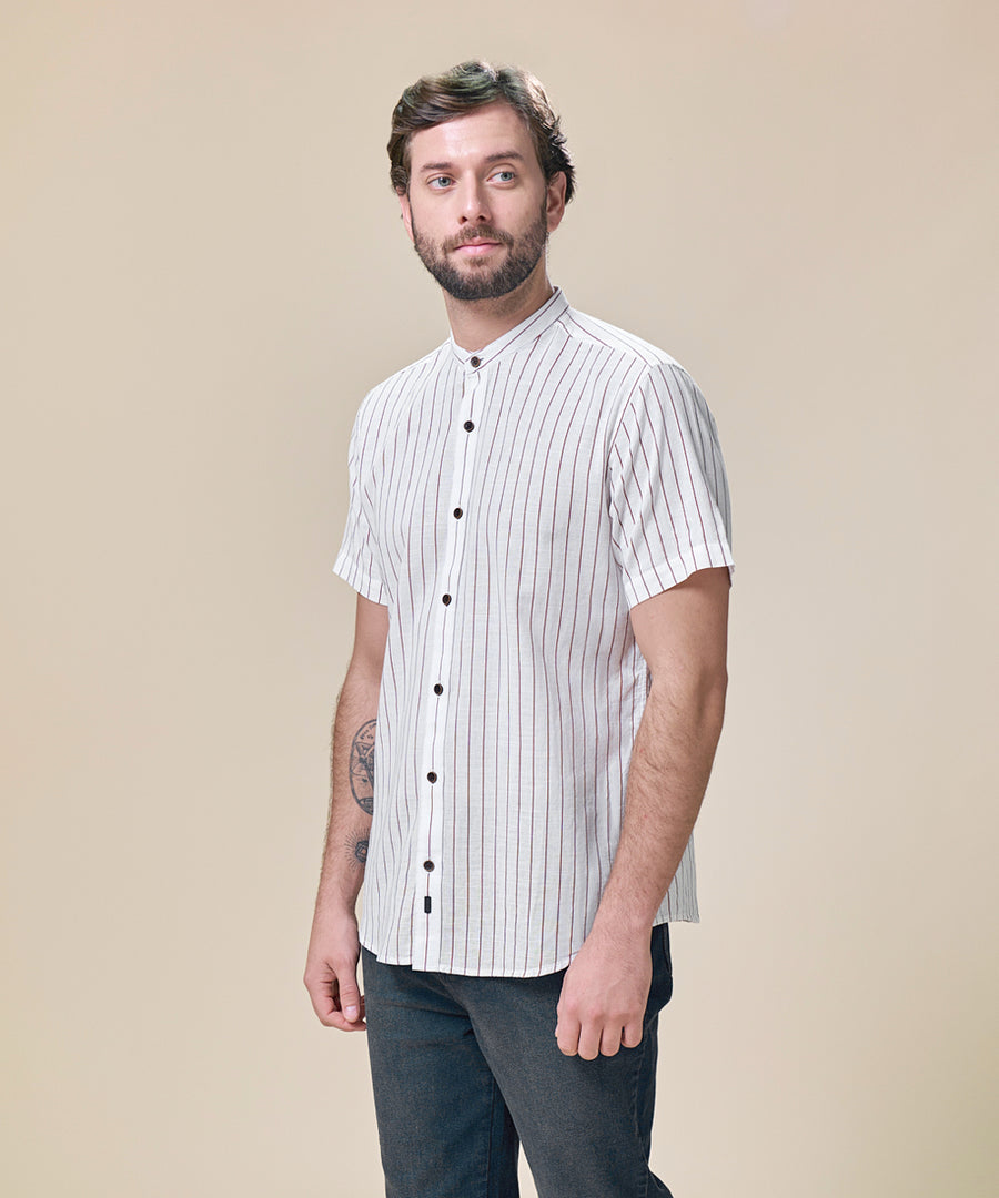 Camisa Look Lino Cuello Nerú