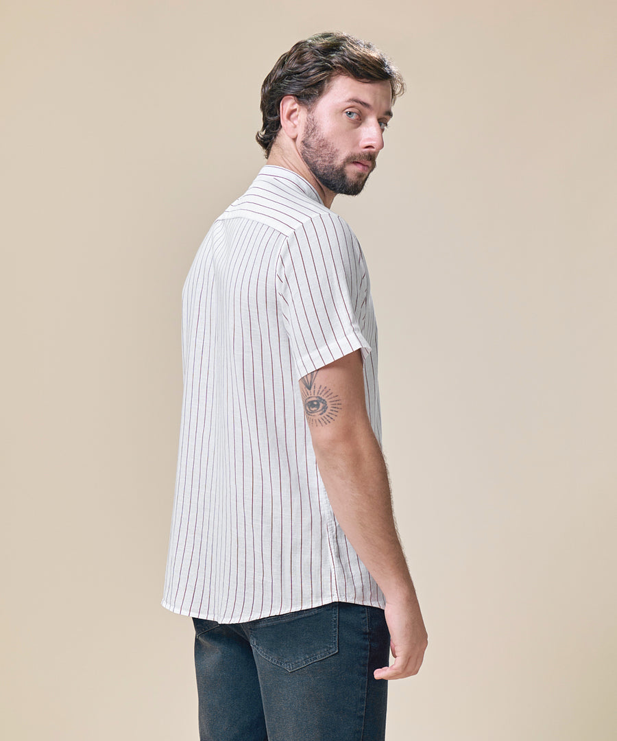 Camisa Look Lino Cuello Nerú