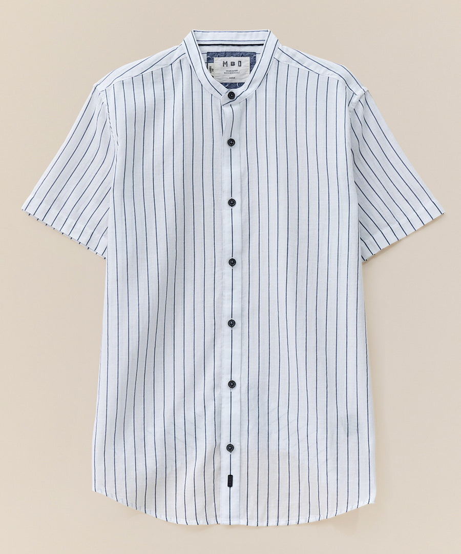 Camisa Look Lino Cuello Nerú