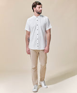 Camisa Look Lino Cuello Nerú