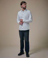 Camisa Pechera Ojal Classic Fit