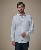 Camisa Pechera Ojal Classic Fit