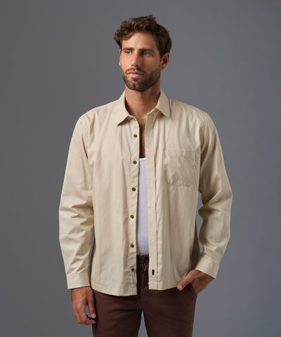CAMISA MANGA LARGA CAPSULA BOXY CONFORT OI26