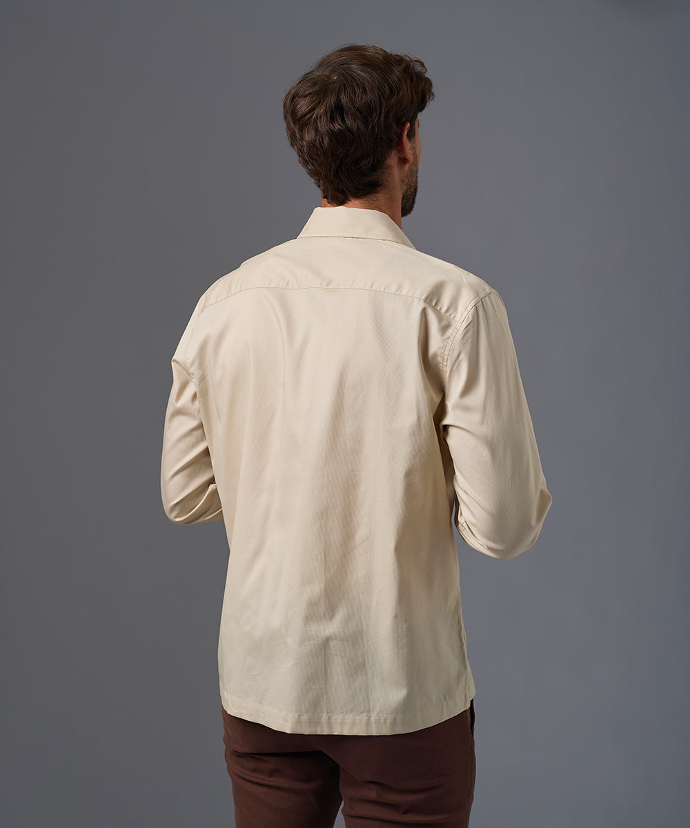 CAMISA MANGA LARGA CAPSULA BOXY CONFORT OI26