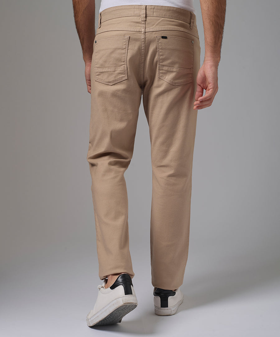 PANTALON BROKEN SLIM FIT AVELLANA PV26