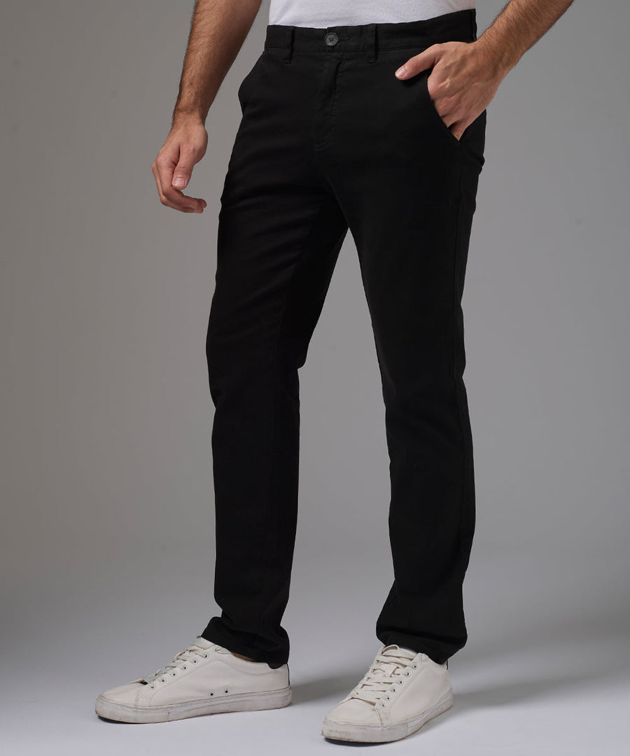 PANTALON DRILL FLAT FRONT SLIM FIT TT