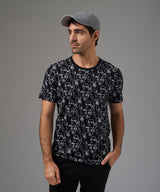POLO MANGA CORTA JERSEY ESTAMPADO CARAS FULL PRINT AZUL PV26