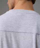 POLO MANGA CORTA JERSEY CUELLO REDONDO WAFER CANESU GRIS PV26