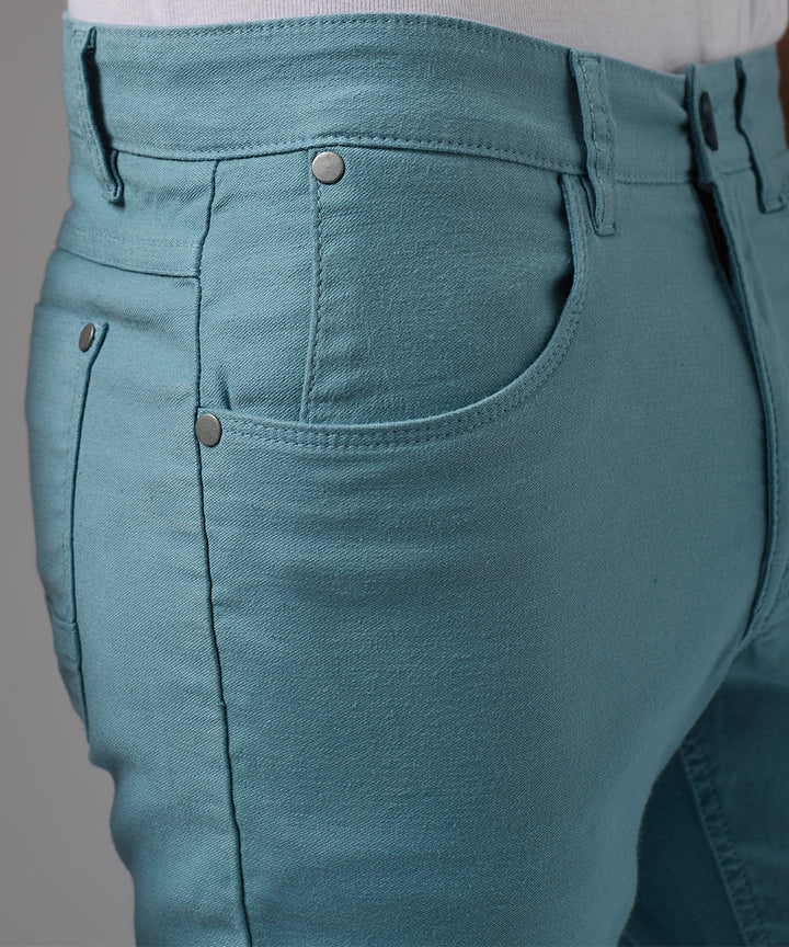 PANTALON BROKEN SLIM FIT ACERO PV26