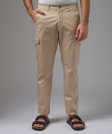 PANTALON DRILL LOOK CARGO SLIM FIT BEIGE PV26