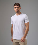 POLO MANGA CORTA JERSEY CUELLO RECTILINEO BLANCO PV26