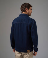 CASACA DENIM PECHERA OJAL SOBRETEÑIDO INDIGO PV26