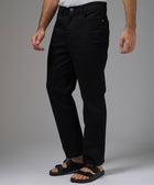 PANTALON DENIM REGULAR FIT NEGRO PV26