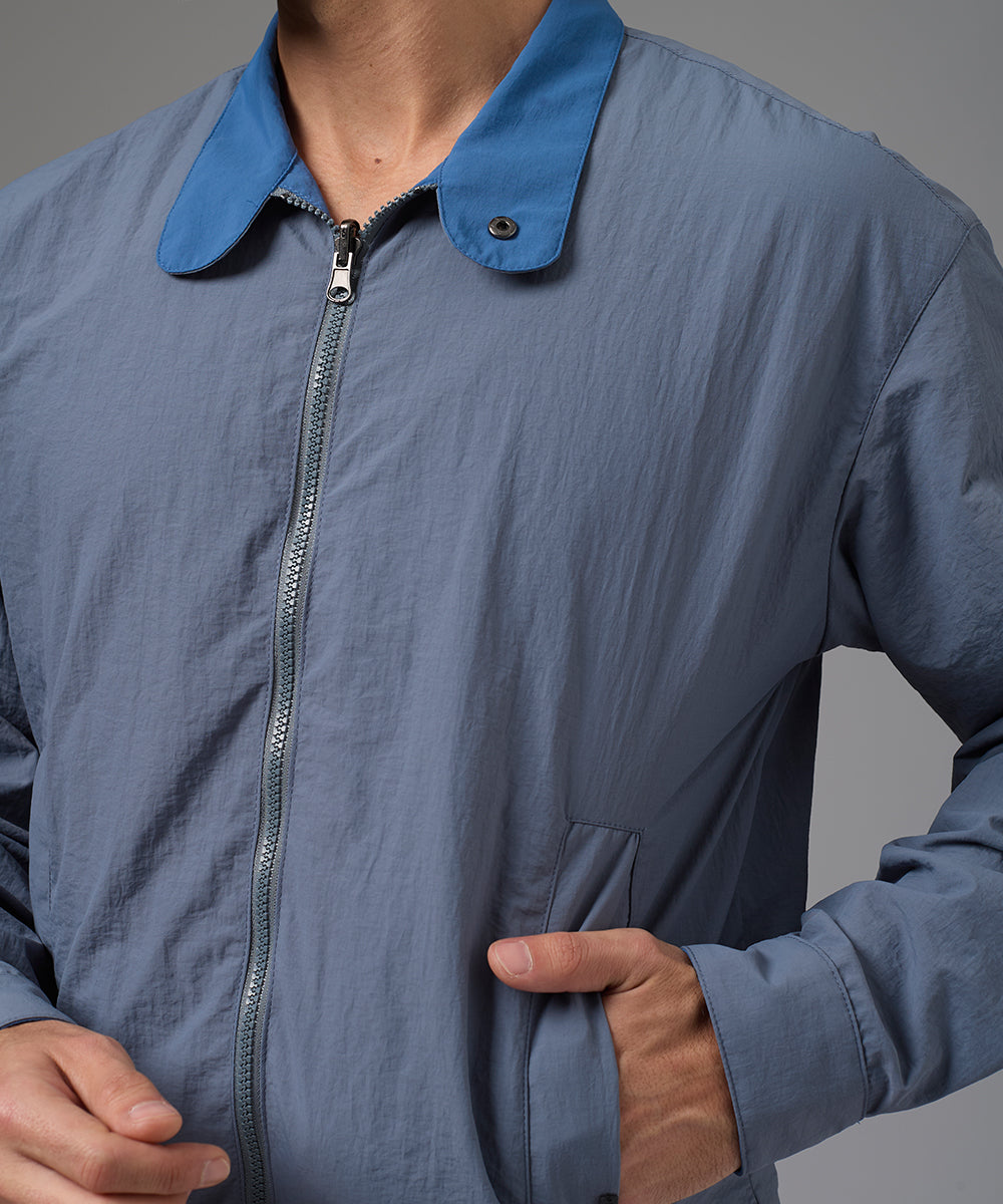 CASACA IMPERMEABLE REVERSIBLE PLOMO PV26