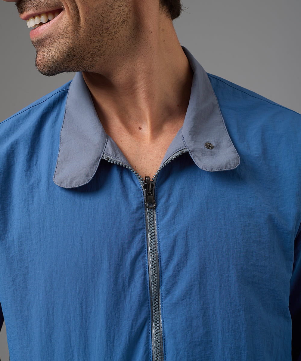 CASACA IMPERMEABLE REVERSIBLE PLOMO PV26