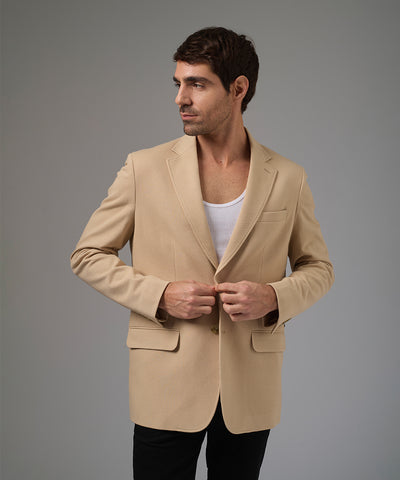 BLAZER PIQUE BEIGE PV26