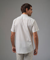 CAMISA MANGA CORTA CUELLO MICRO BD CLASSIC FIT VERDE ESTAMPADO PV26