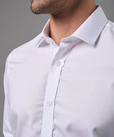 CAMISA DE VESTIR MANGA LARGA ALGODÓN CUELLO SPREAD