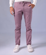 PANTALON DRILL FLAT FRONT  SLIM FIT UVA OI24