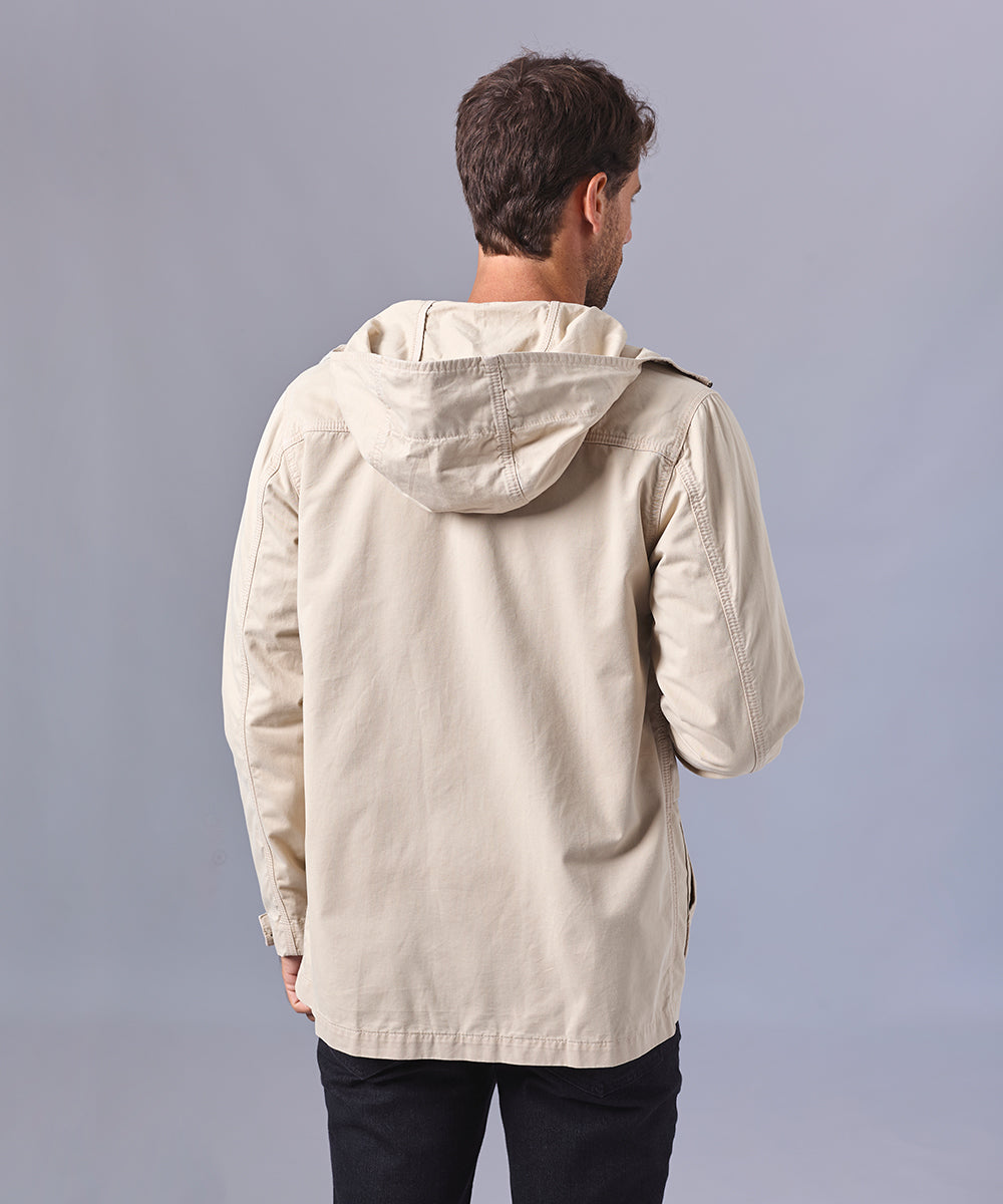 CASACA DRILL MULTIFUNCIONAL BEIGE OI24