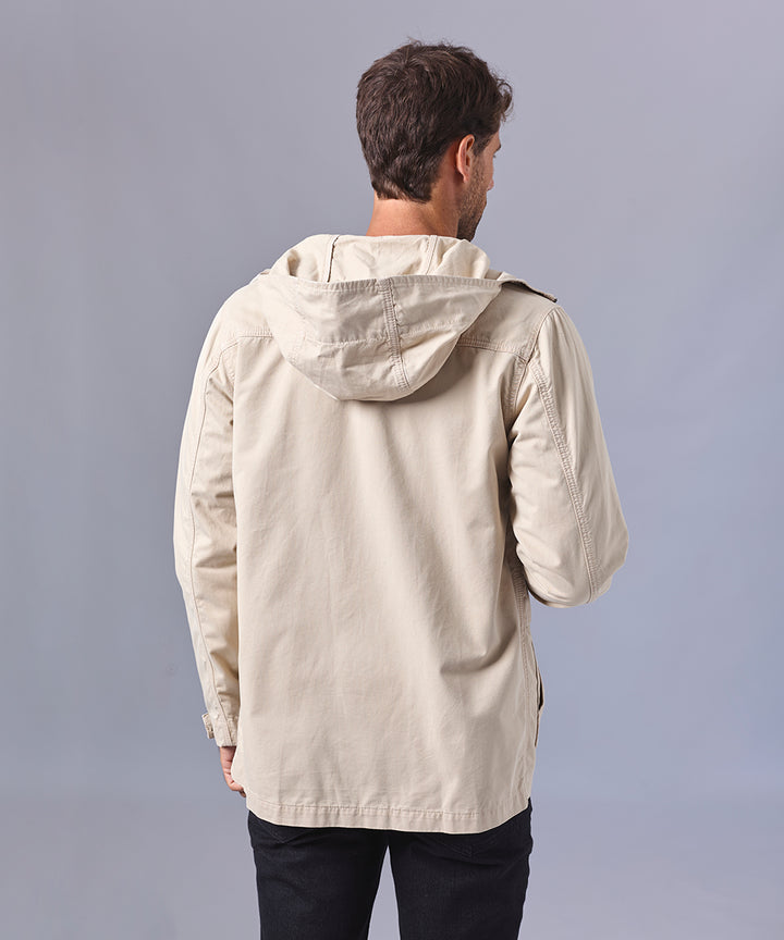 CASACA DRILL MULTIFUNCIONAL BEIGE OI24