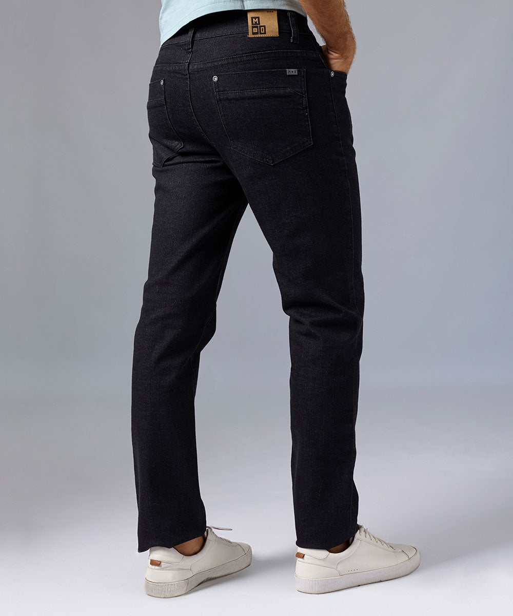 PANTALON DENIM SPANDEX SLIM FIT NEGRO GRAFITO OI24