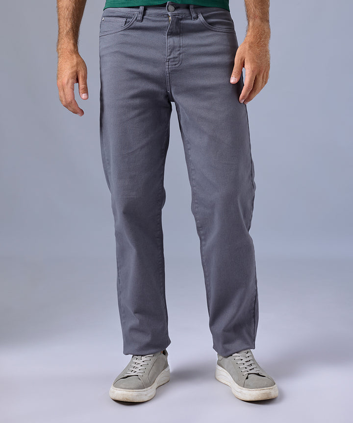 PANTALON DENIM SPANDEX  CLASSIC FIT GRIS OI24