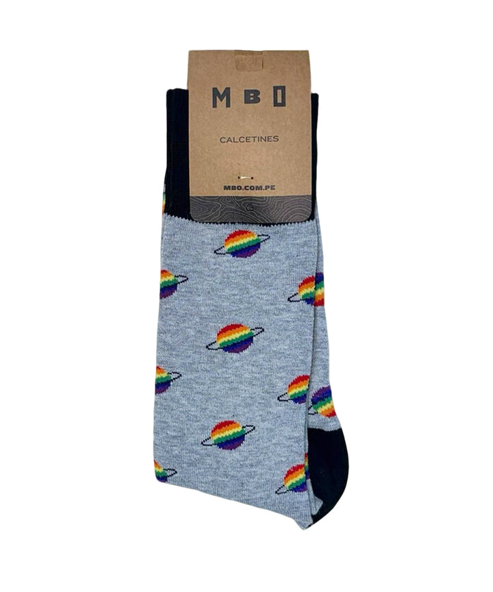 MEDIAS ALTAS PLANETA PRIDE PACK X1 OI24 GRIS
