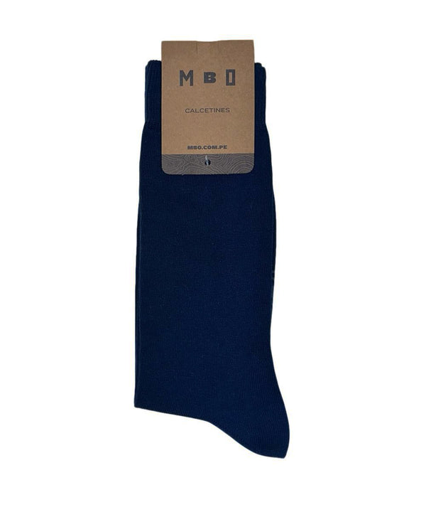 MEDIAS ALTAS PACK X1 AZUL