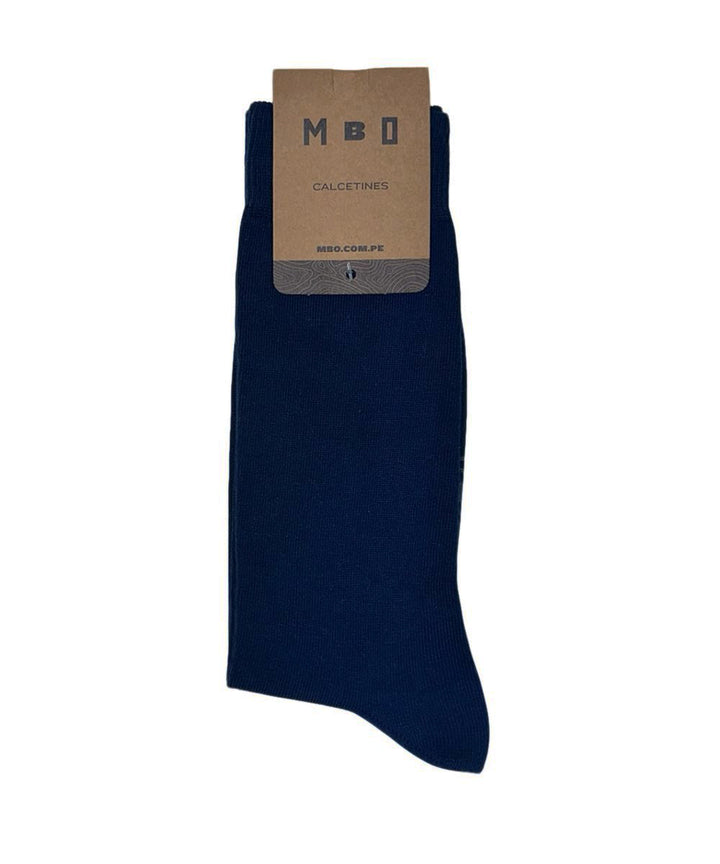 MEDIAS ALTAS PACK X1 AZUL