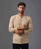 POLO MANGA LARGA PIQUE CUELLO NERU OI26