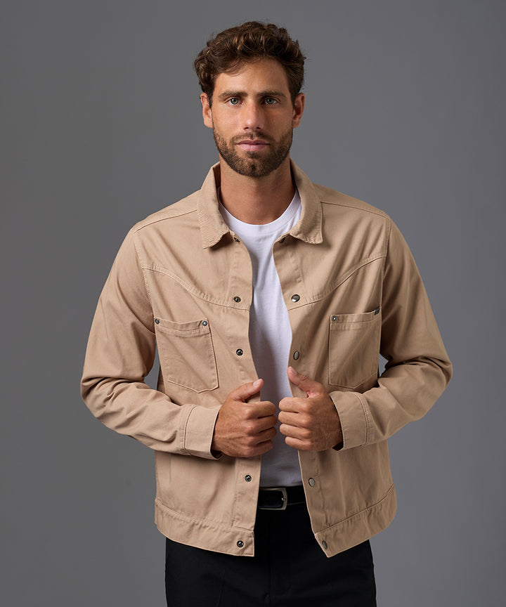 CASACA DENIM SOBRETEÑIDO OI26
